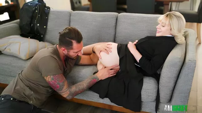 A Small Student Gets A Dick In A Narrow Ass