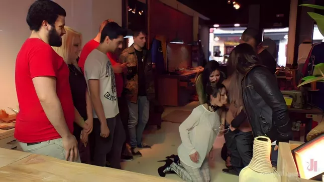 Public Sex In The Store