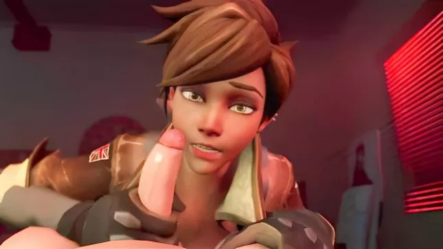 Porn Overwatch With Tracer