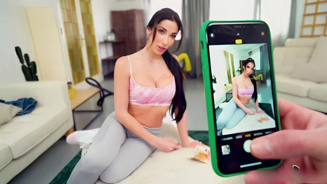 Silicone Cleaner Gives In The Ass In Front Of The Camera
