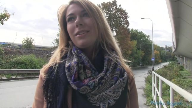 A Russian Woman For Money Fucks On The Street And In The Car